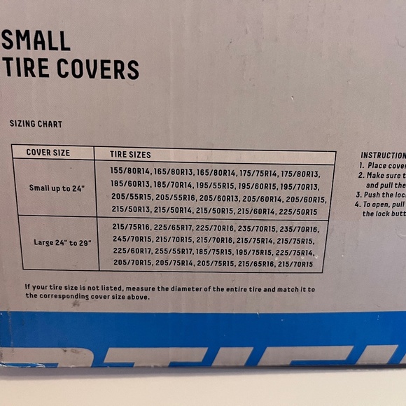 Tire covers - Picture 1 of 2